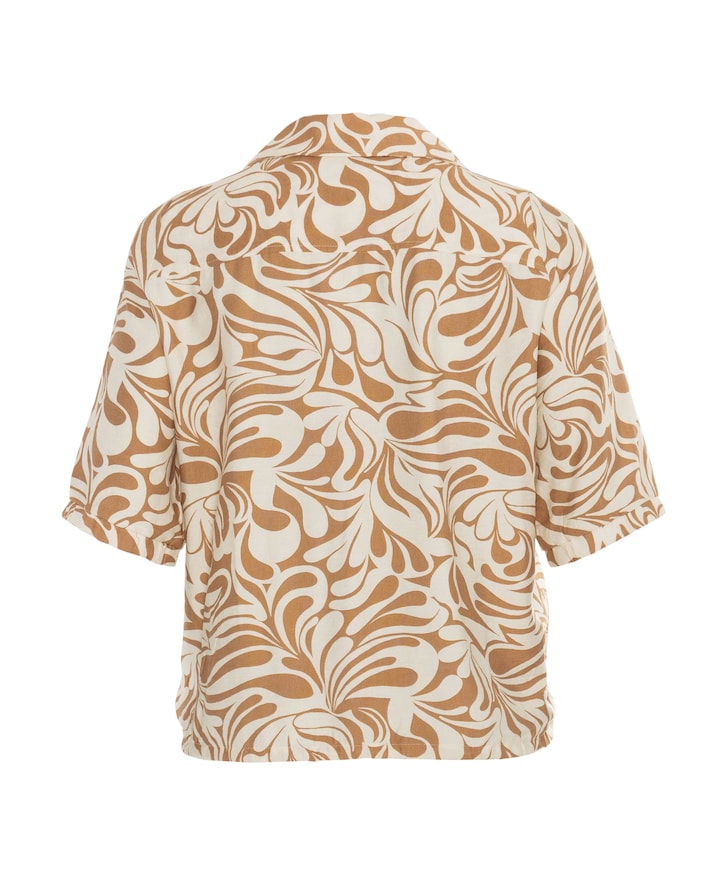 Dames blouse beige