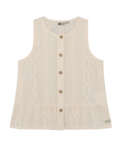 Meisjes top beige