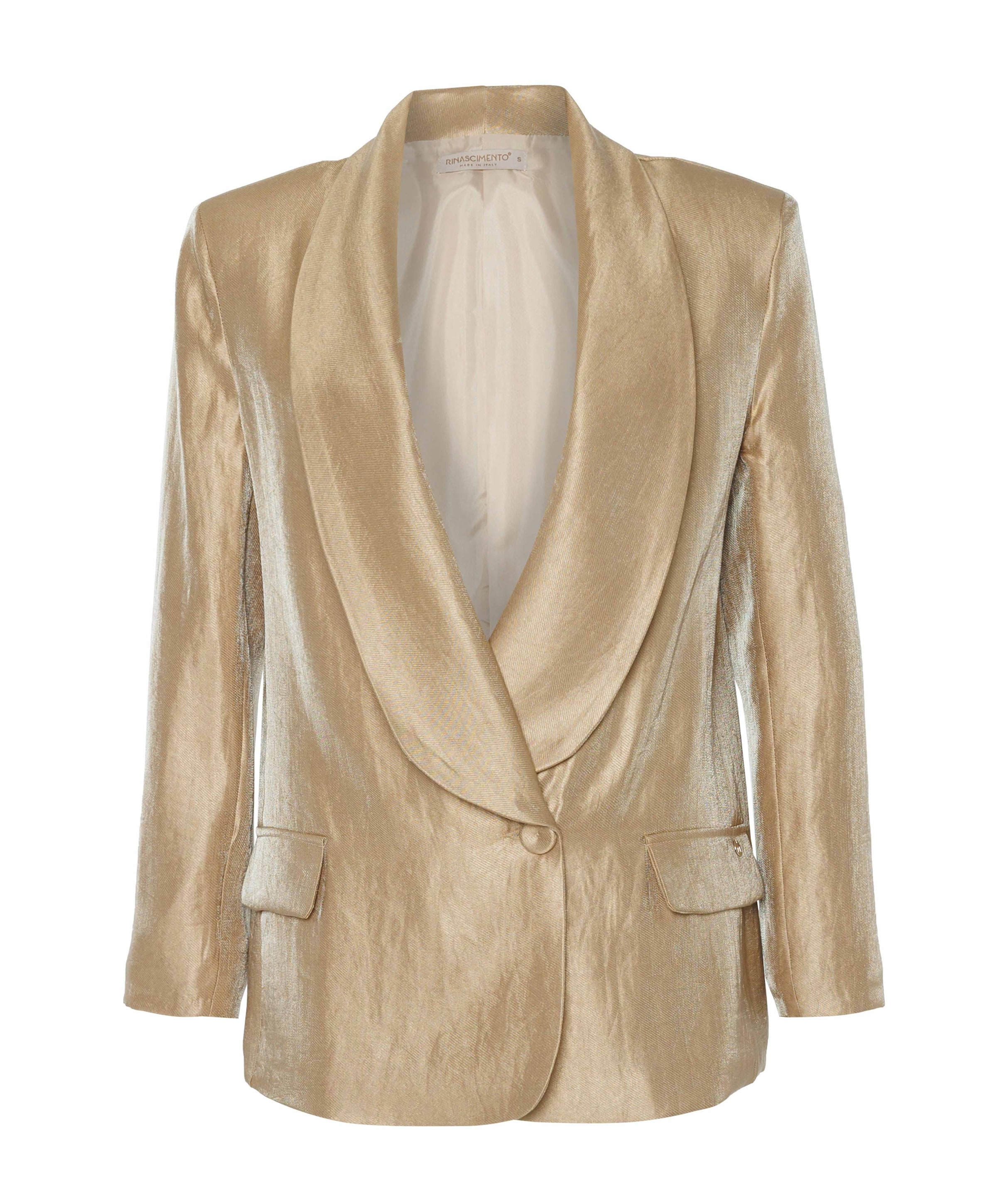 Dames blazer beige
