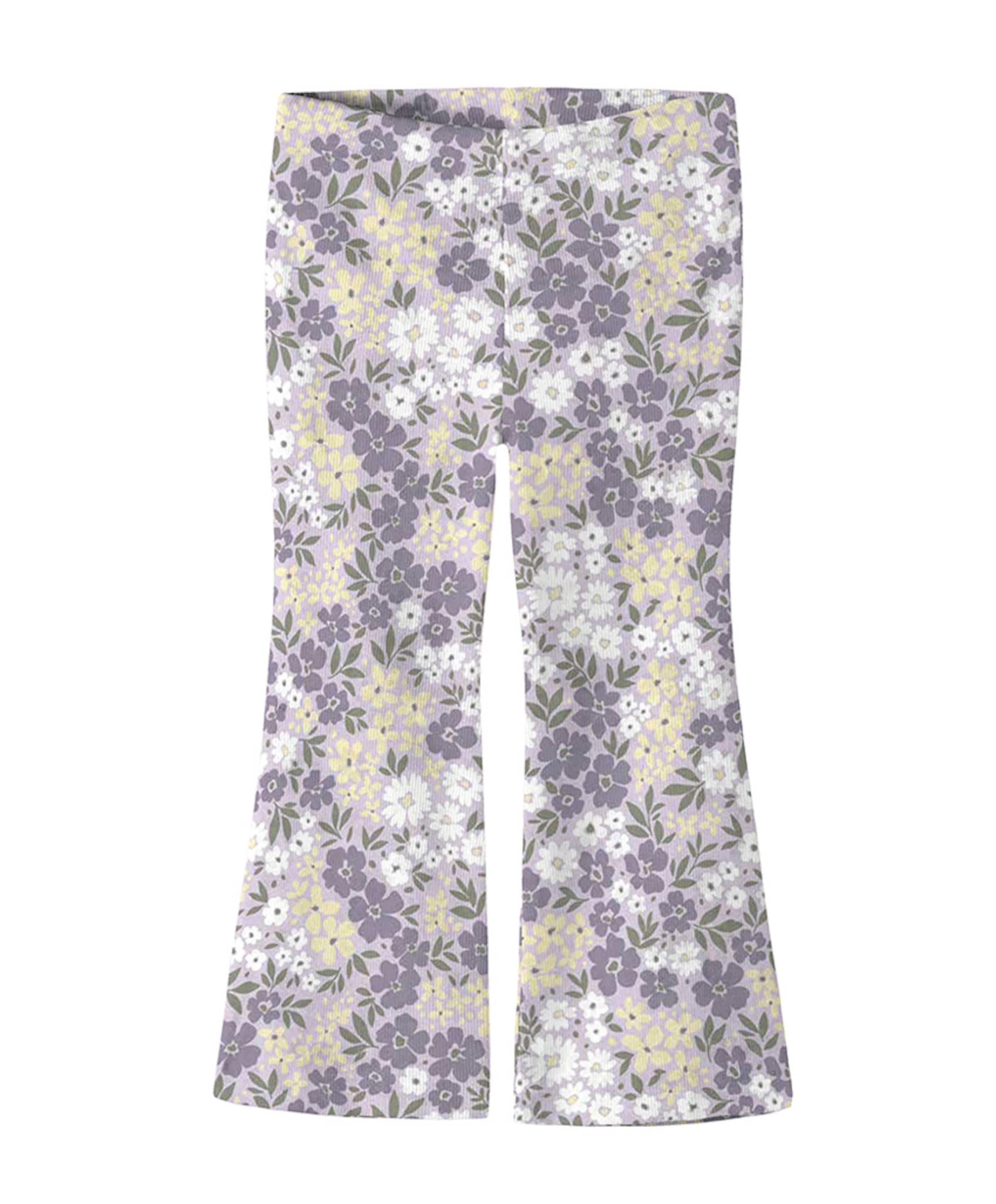 NMFDARTIAS FLARED PANT meisjes broek paars