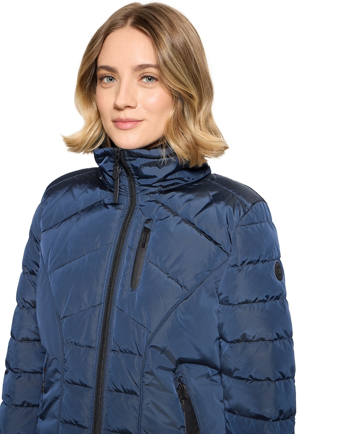 Dames jas blauw
