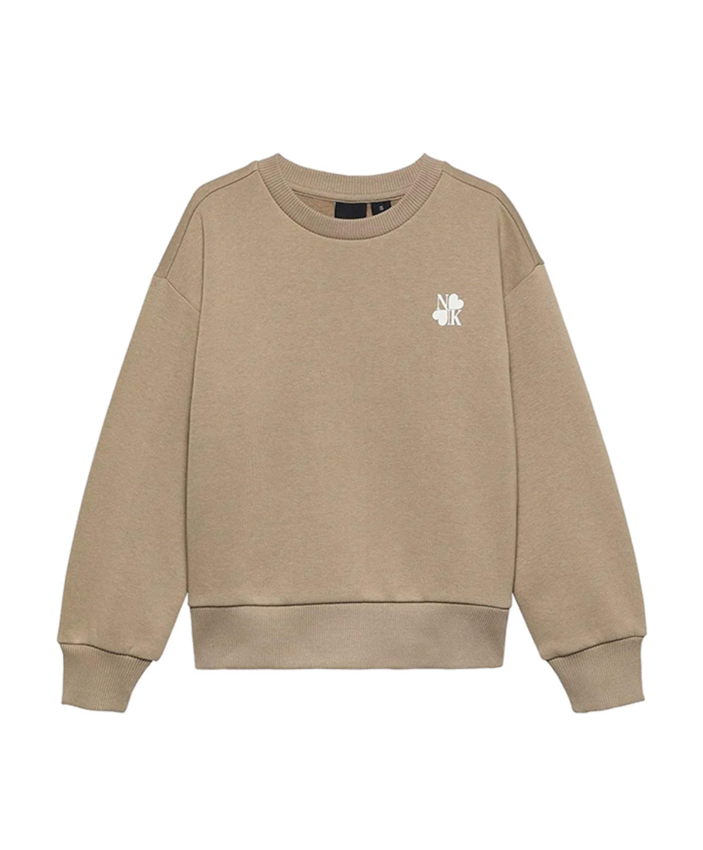 Meisjes sweater beige