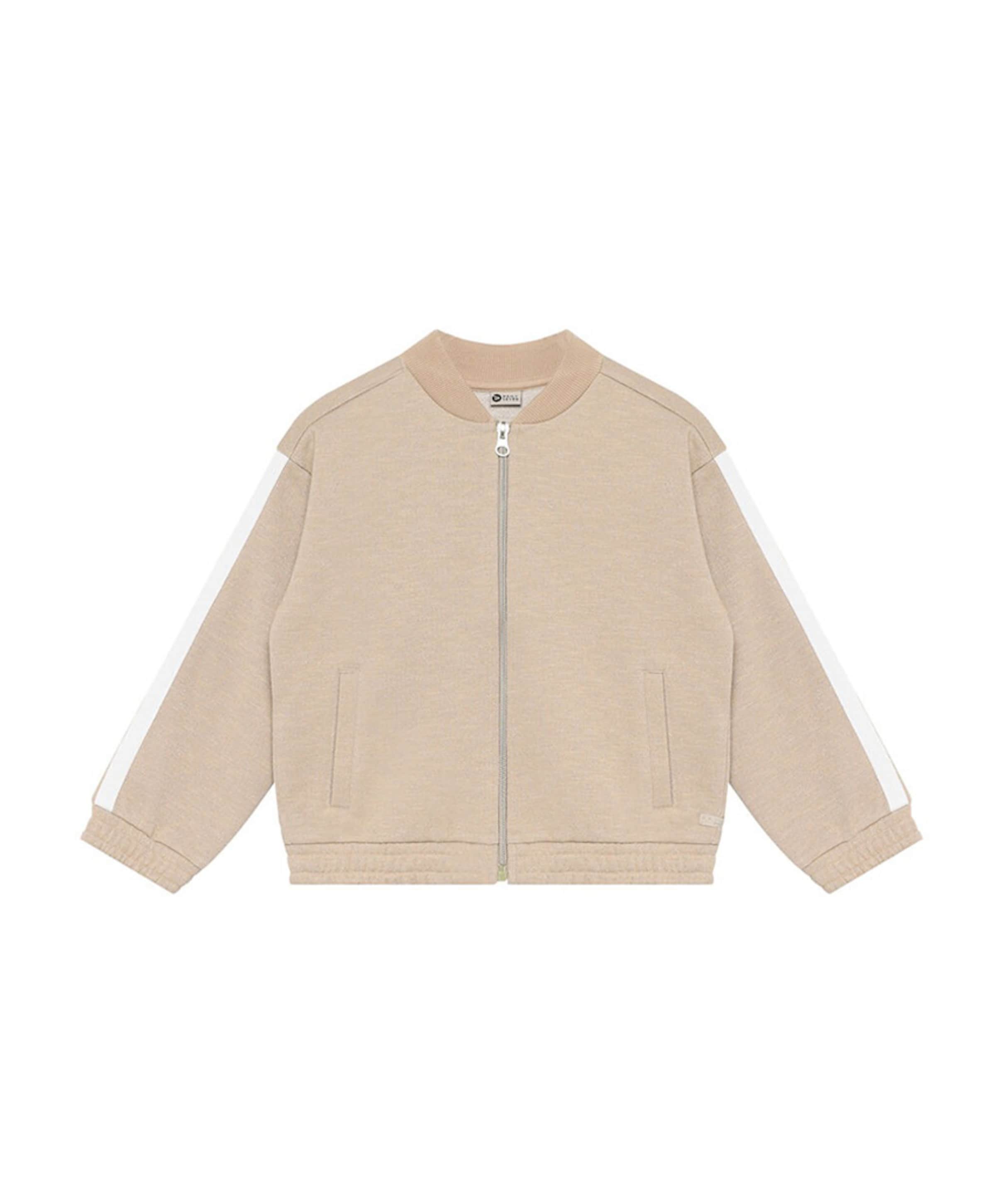 Meisjes vest beige