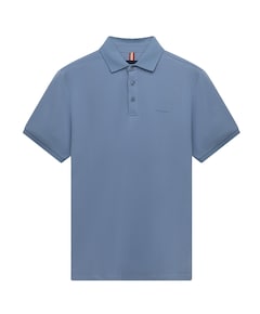 Heren polo blauw