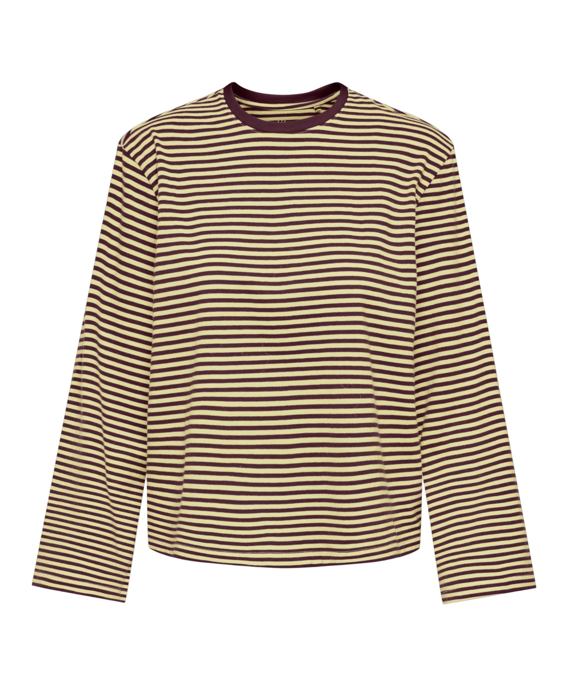 Dames longsleeve geel