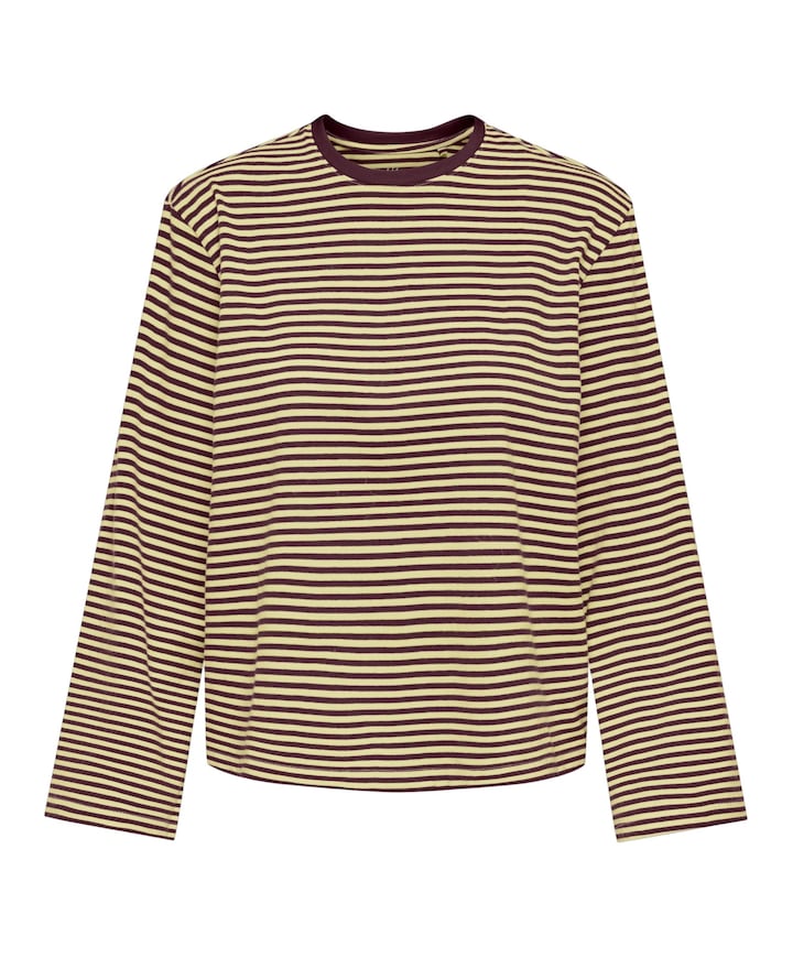 Dames longsleeve geel
