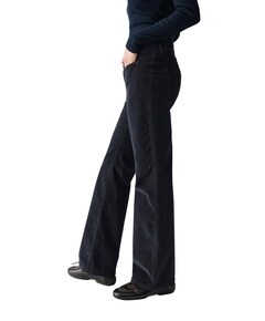 Ebbi corduroy dames broek blauw