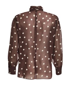 Dames blouse bruin