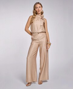 Dames top beige