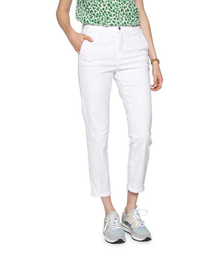 CHINO dames broek wit