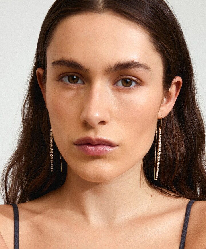 Dames oorbellen goud