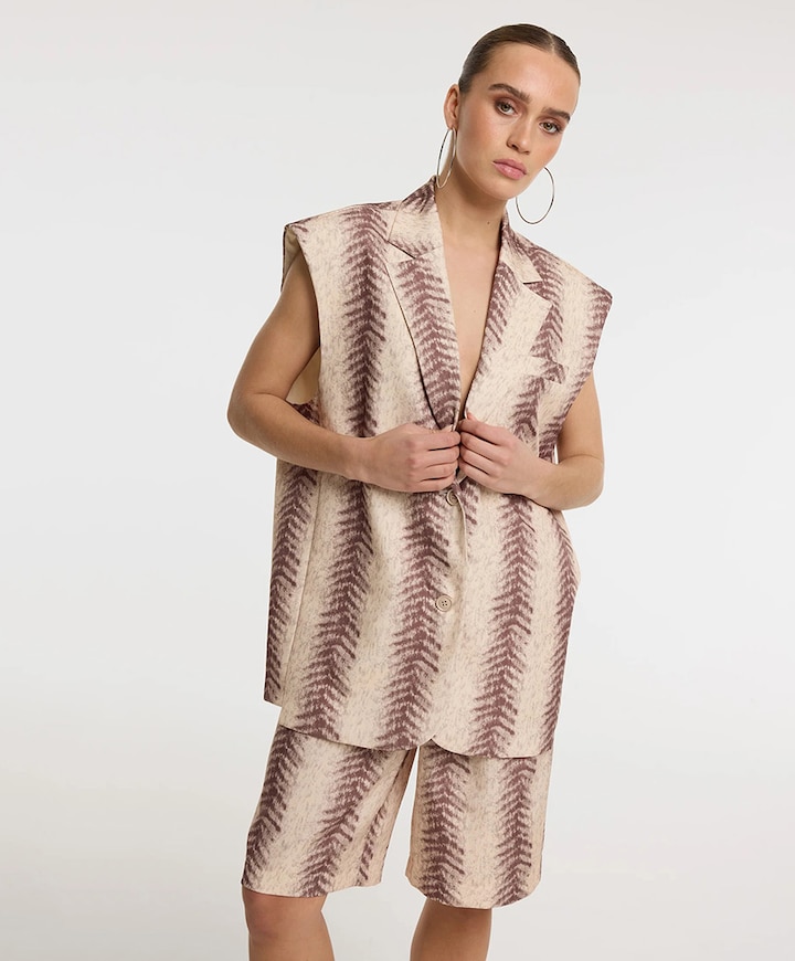 PUMA dames korte broek beige