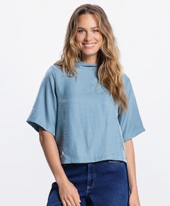 Dames top blauw