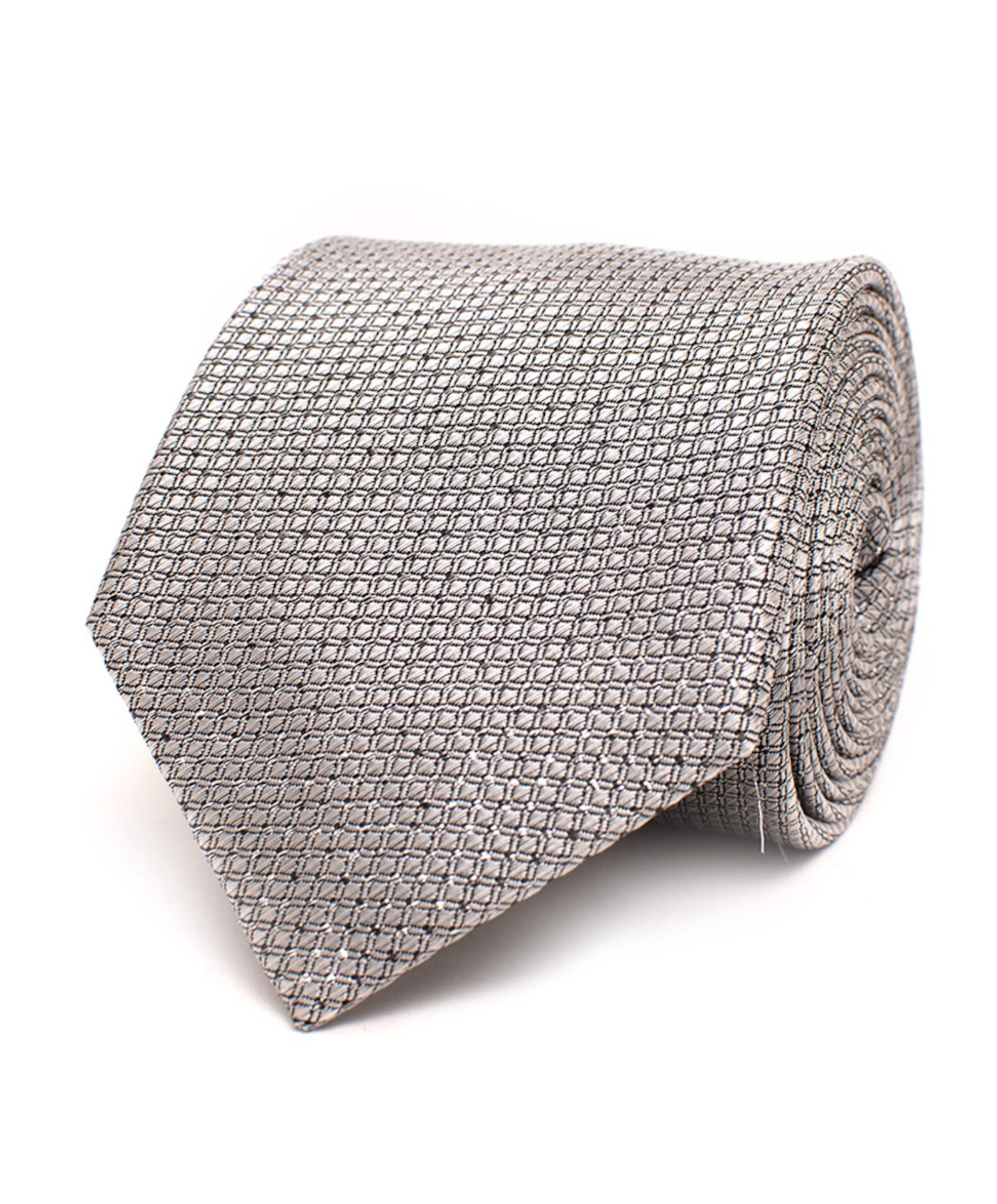 Heren stropdas zilver