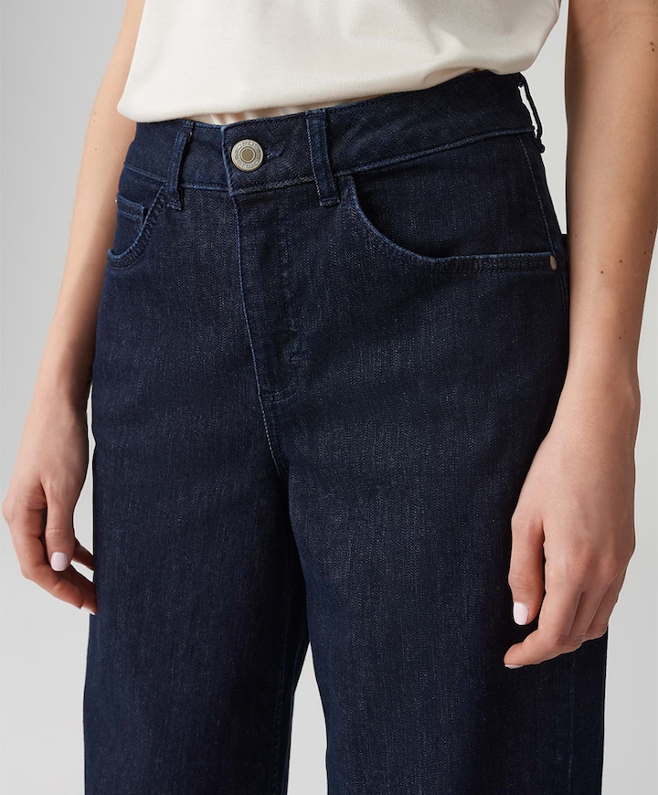 Miva turn up jeans blauw