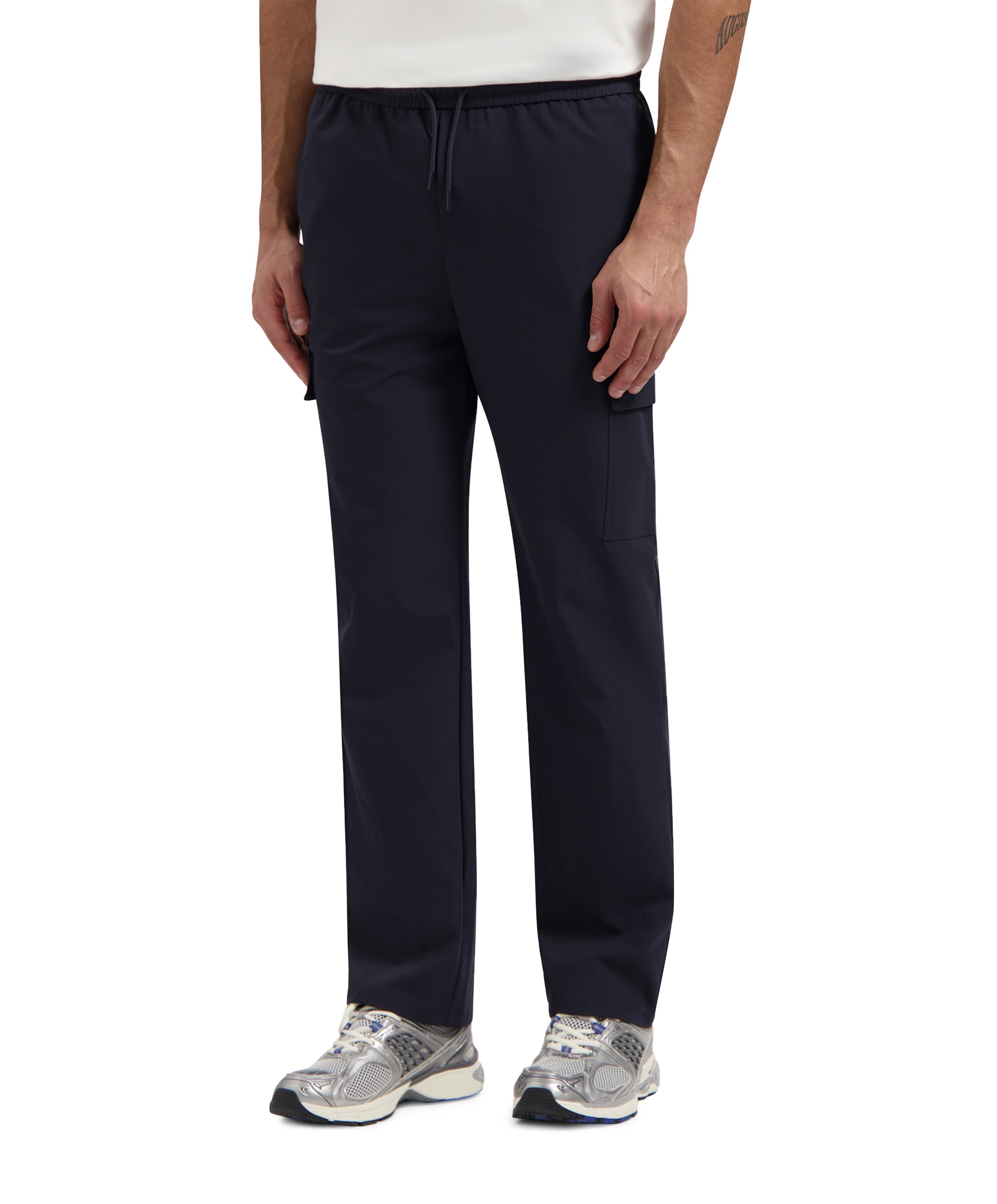 Travel Stretch Pants heren broek blauw