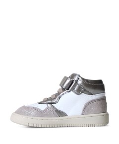 Klittenbandschoenen zilver