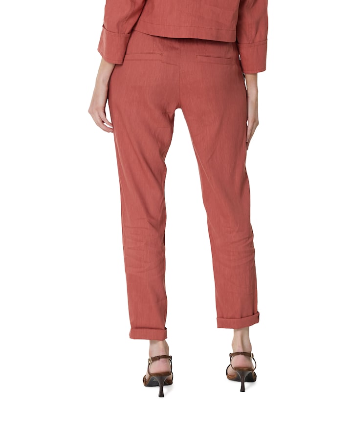 RHODOS dames pantalon bruin