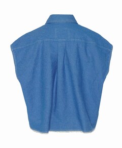 Dames blouse blauw