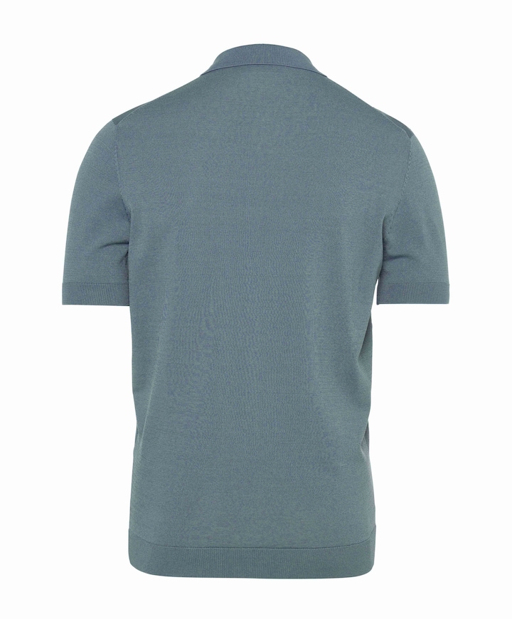 Heren polo blauw