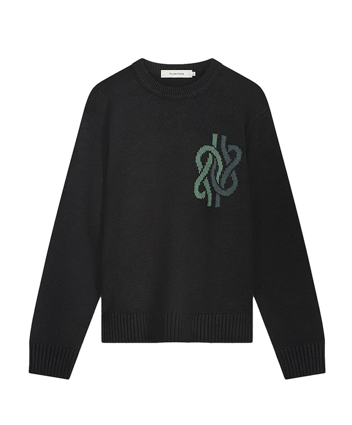 Heren sweater zwart