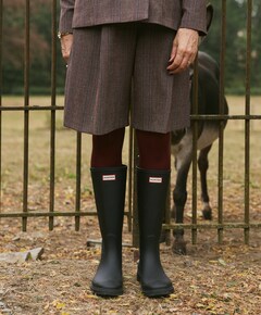 DOWNPOUR TALL BOOT dames laarzen zwart