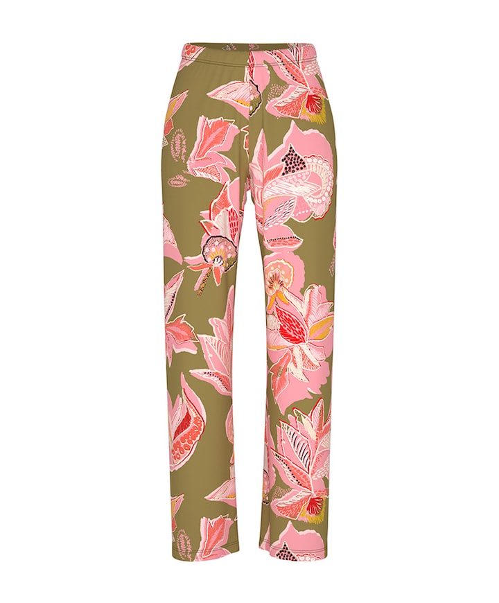 Dames pyjamabroek groen