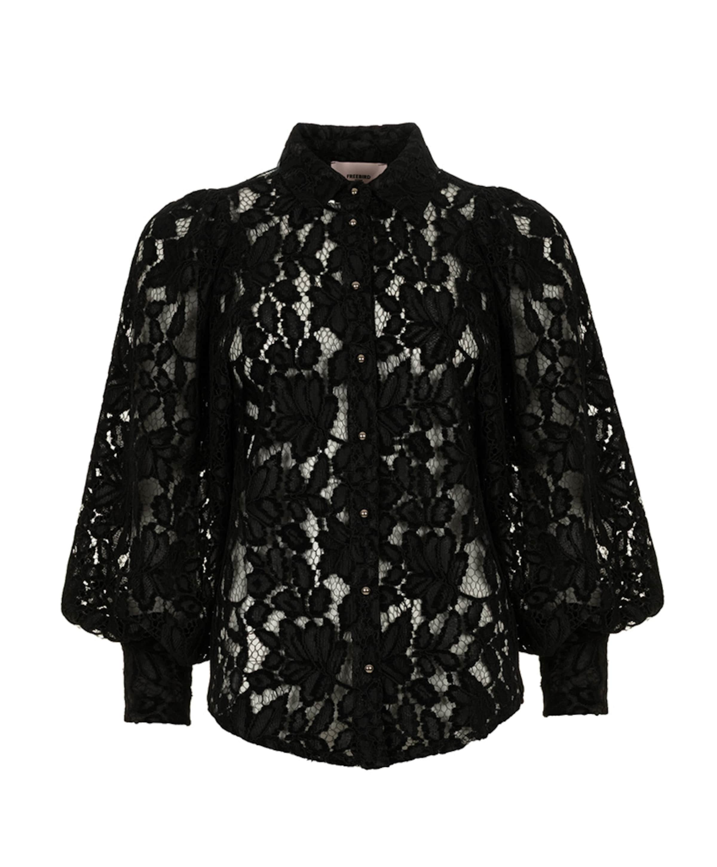 Dames blouse zwart