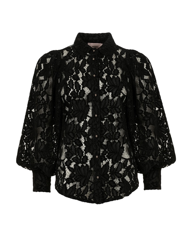 Dames blouse zwart