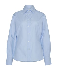 Dames blouse blauw