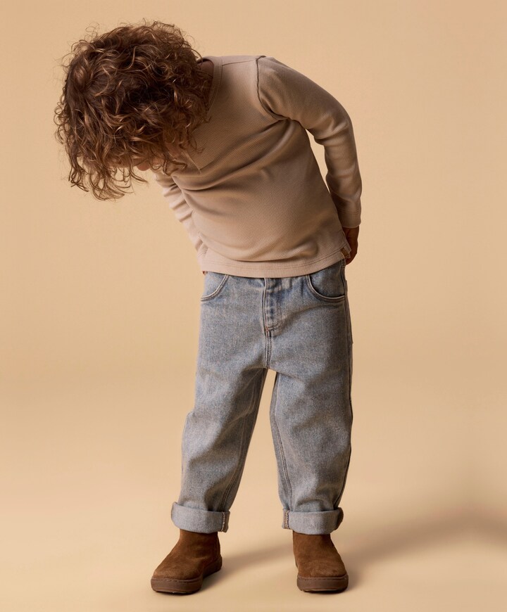 NMNDARLEE LOOSE 4410-SE LIL N meisjes jeans blauw