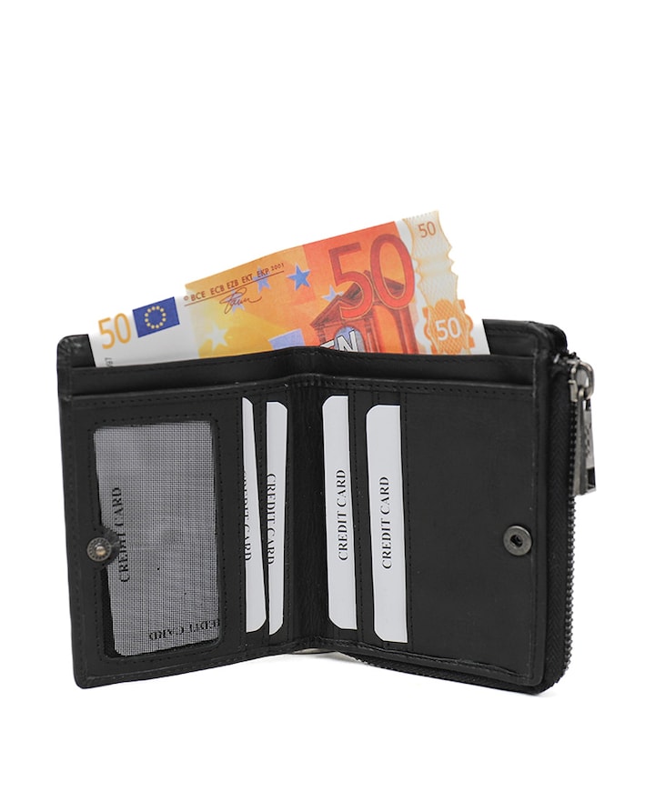 Dames portemonnee zwart
