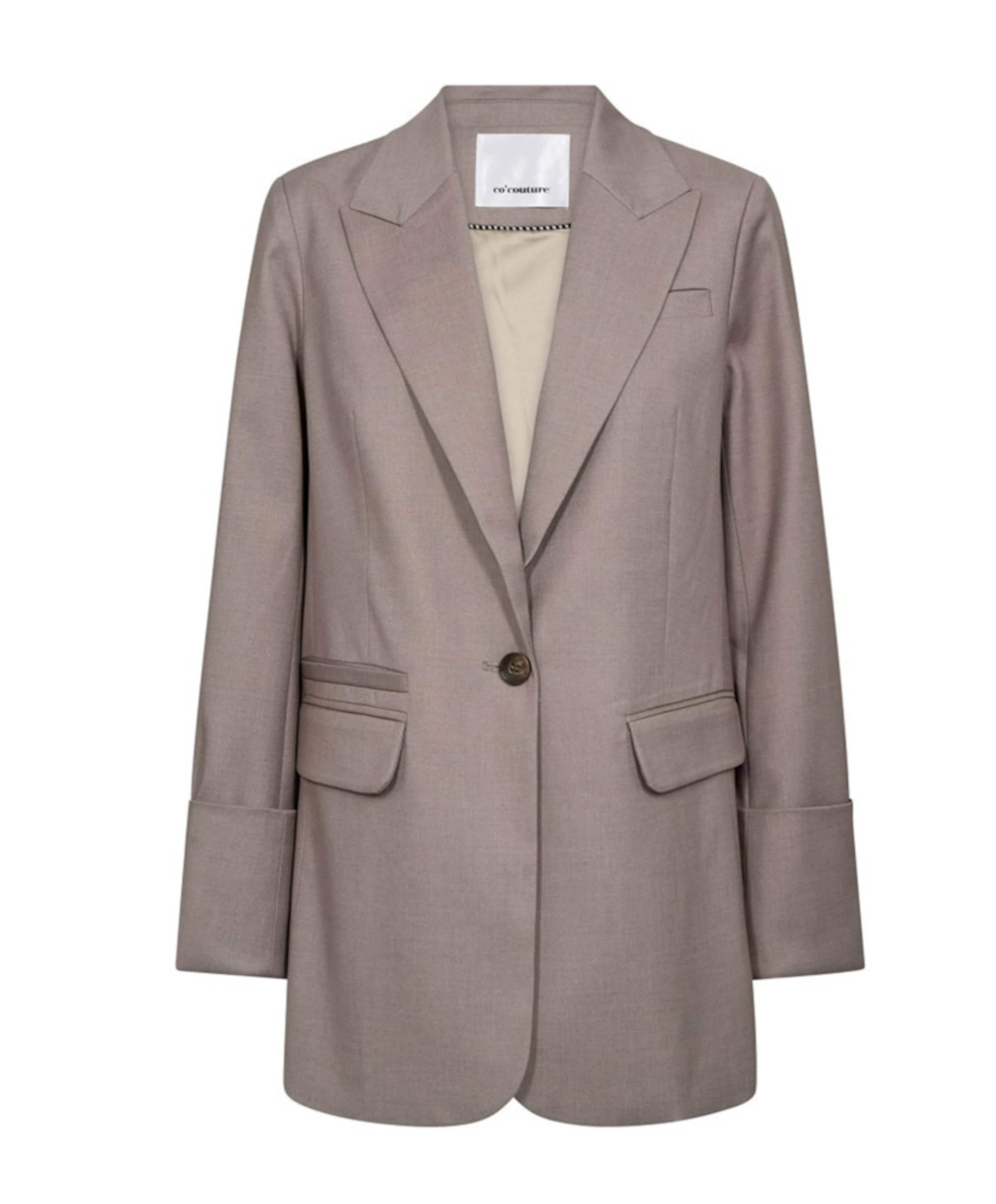 Dames blazer beige