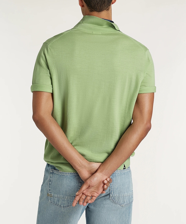 Heren polo groen