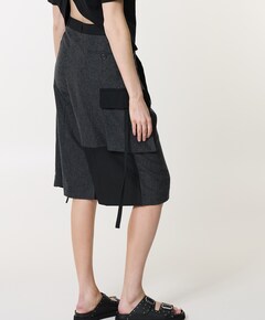 Cargo Short dames bermuda grijs