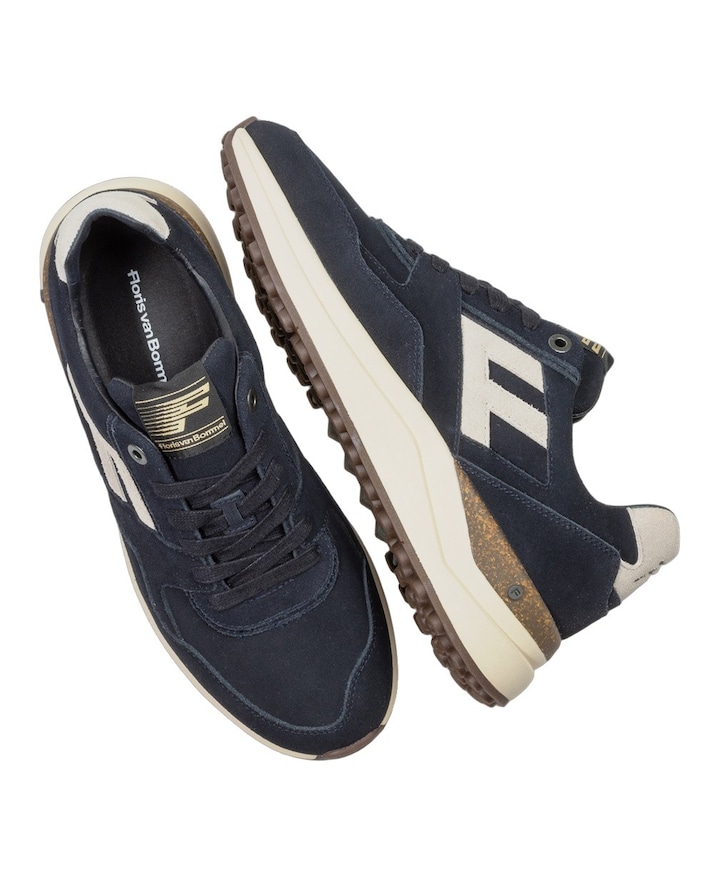 heren veterschoenen blauw