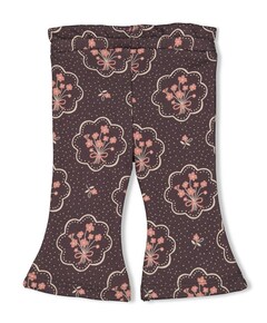 Woodland bloom broek grijs