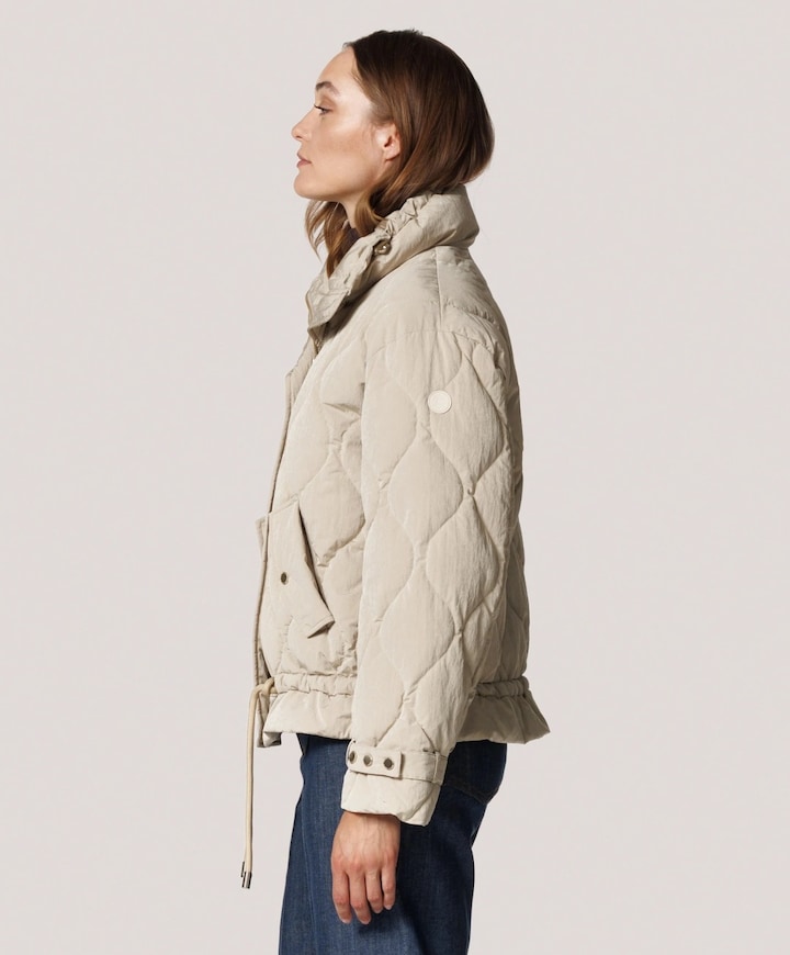 Dames jas beige