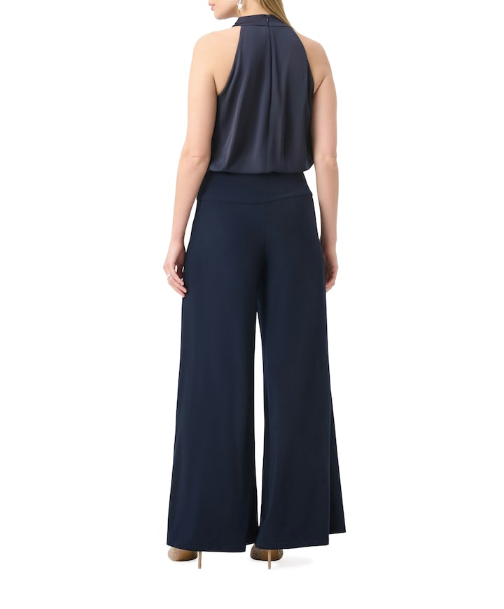 dames jumpsuit blauw
