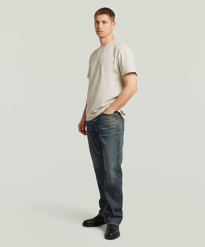 Heren T-shirt ecru