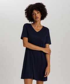 Dames nachthemd blauw