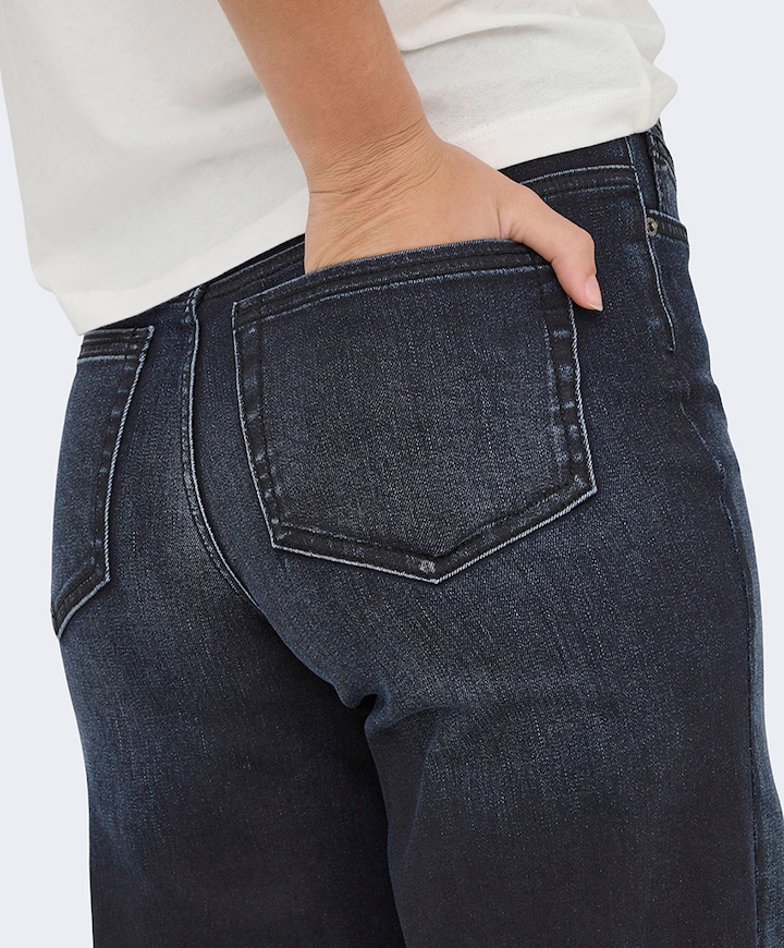 ONLMADISON BLUSH HW WD COAT jeans blauw