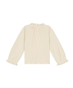 Meisjes blouse ecru