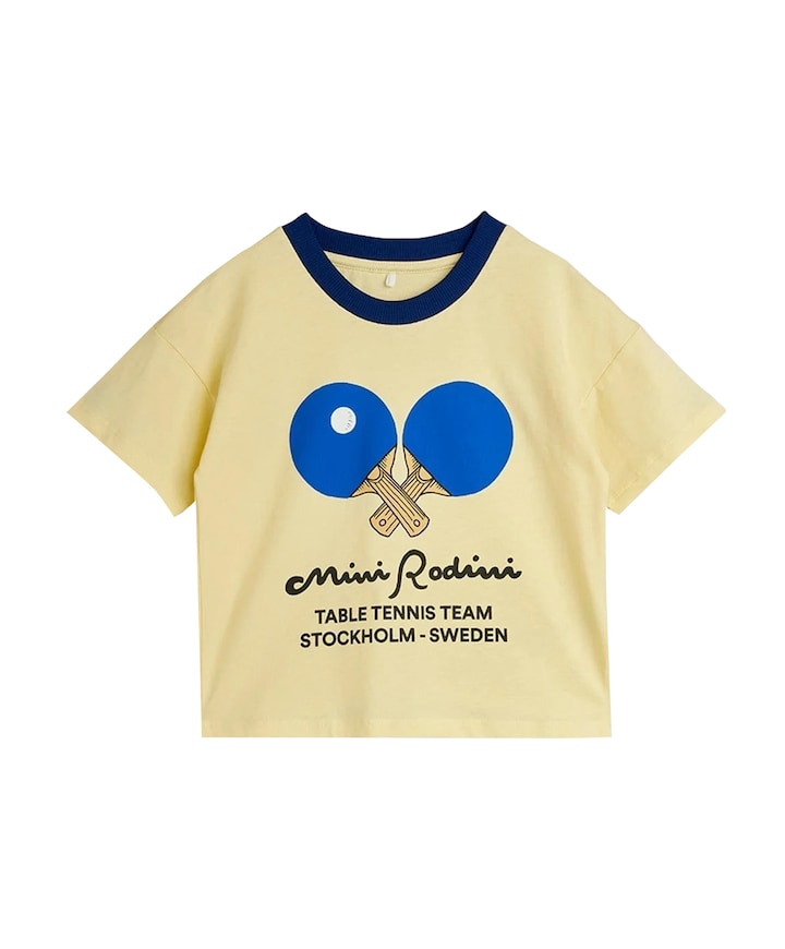 Uniseks T-shirt geel