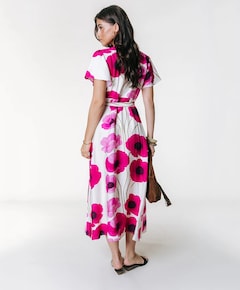 Dames jurk roze