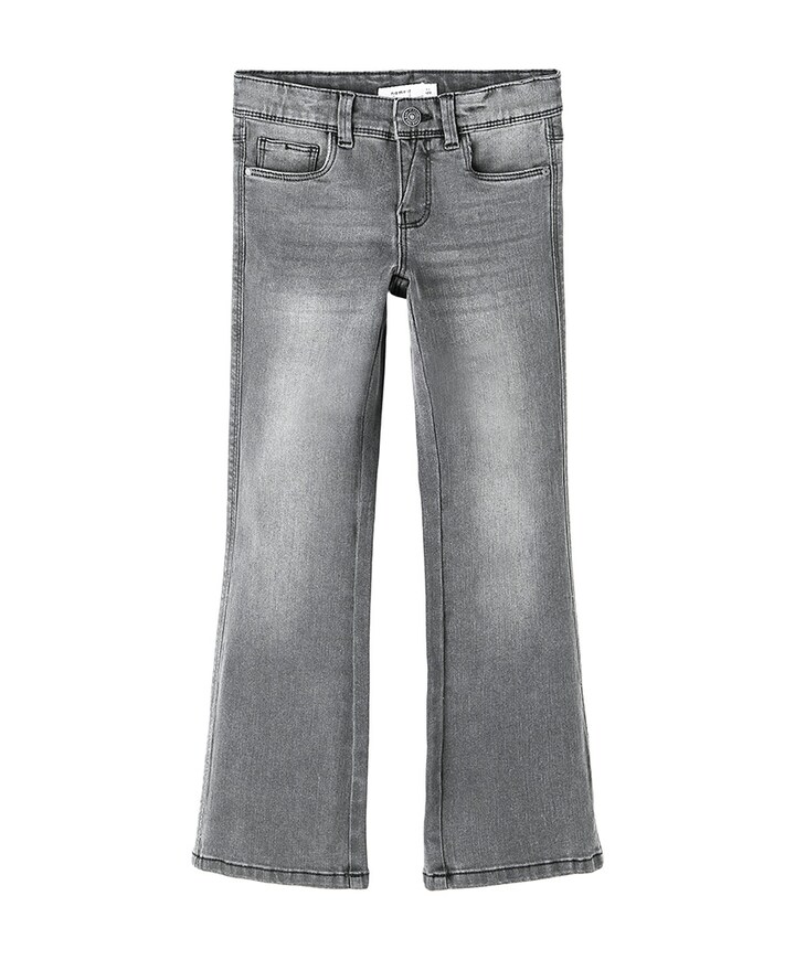 NKFPOLLY SKINNY BOOT 1142-AU jeans grijs