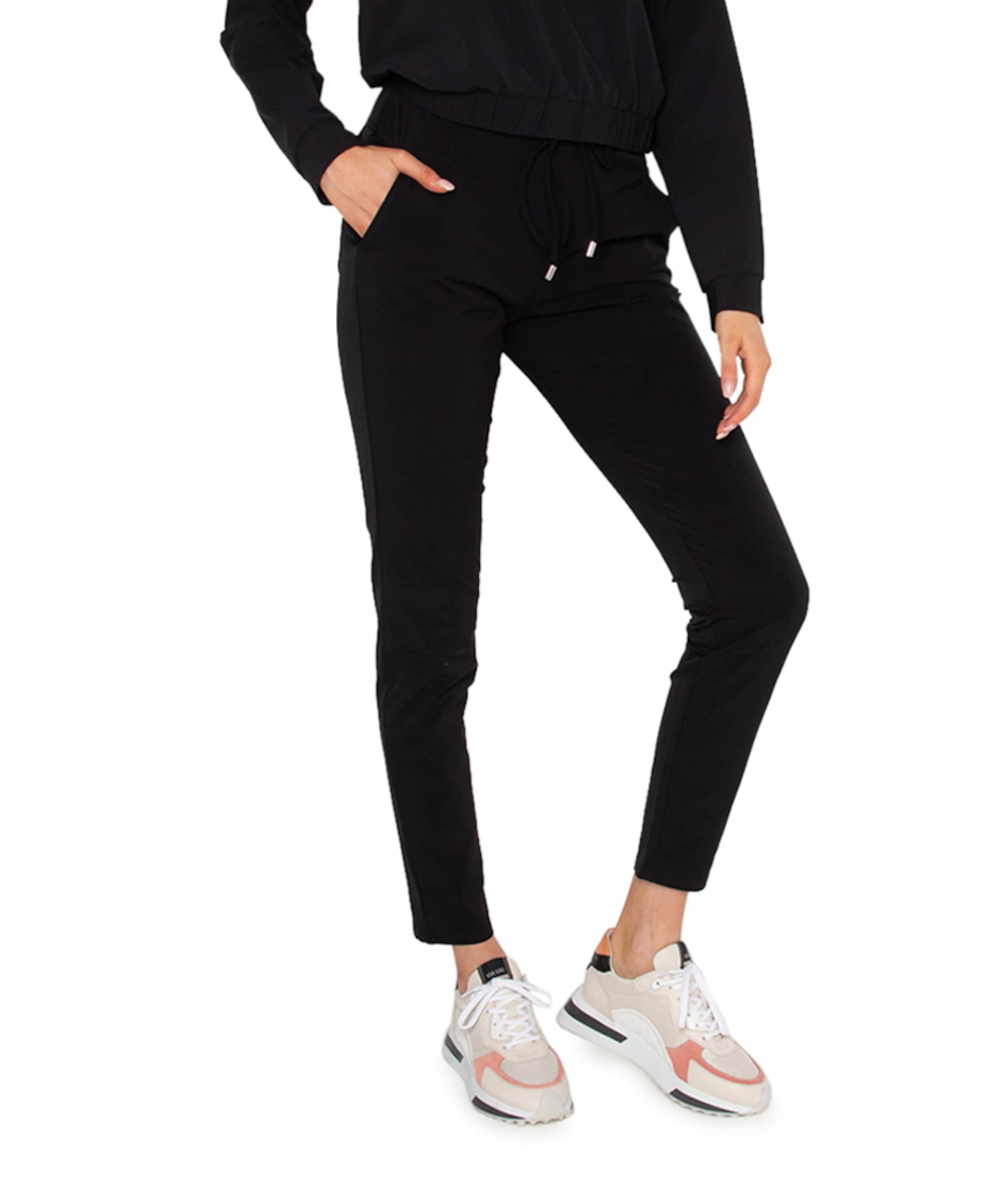 Co Woman PENNY TRAVEL broek zwart 35761 Van Tilburg