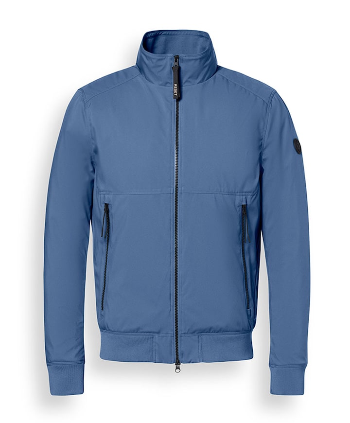 Heren jas blauw