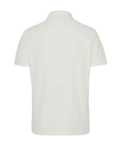 Heren polo ecru