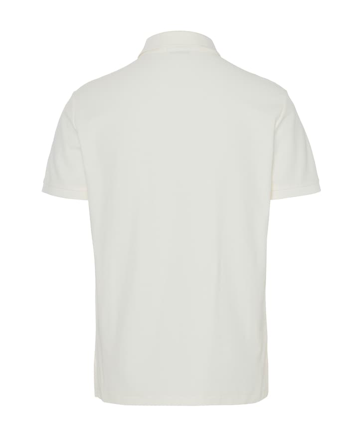 Heren polo ecru